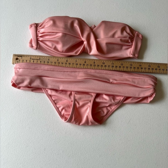 Victoria's Secret two-piece bikini set, salmon-colored, small - Picture 7 of 9